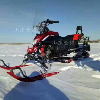 在雪上也能跑的摩托車雪地摩托車后輪履帶式轉動游樂摩托車